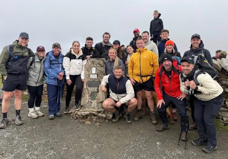 Ryan Barnes Completes the Yorkshire Three Peaks Challenge Again in Memory of Liam Canning